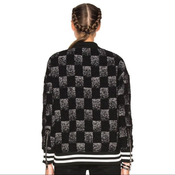 ADAPTATION Reversible Check Bomber Jacket - Picture 4 of 16